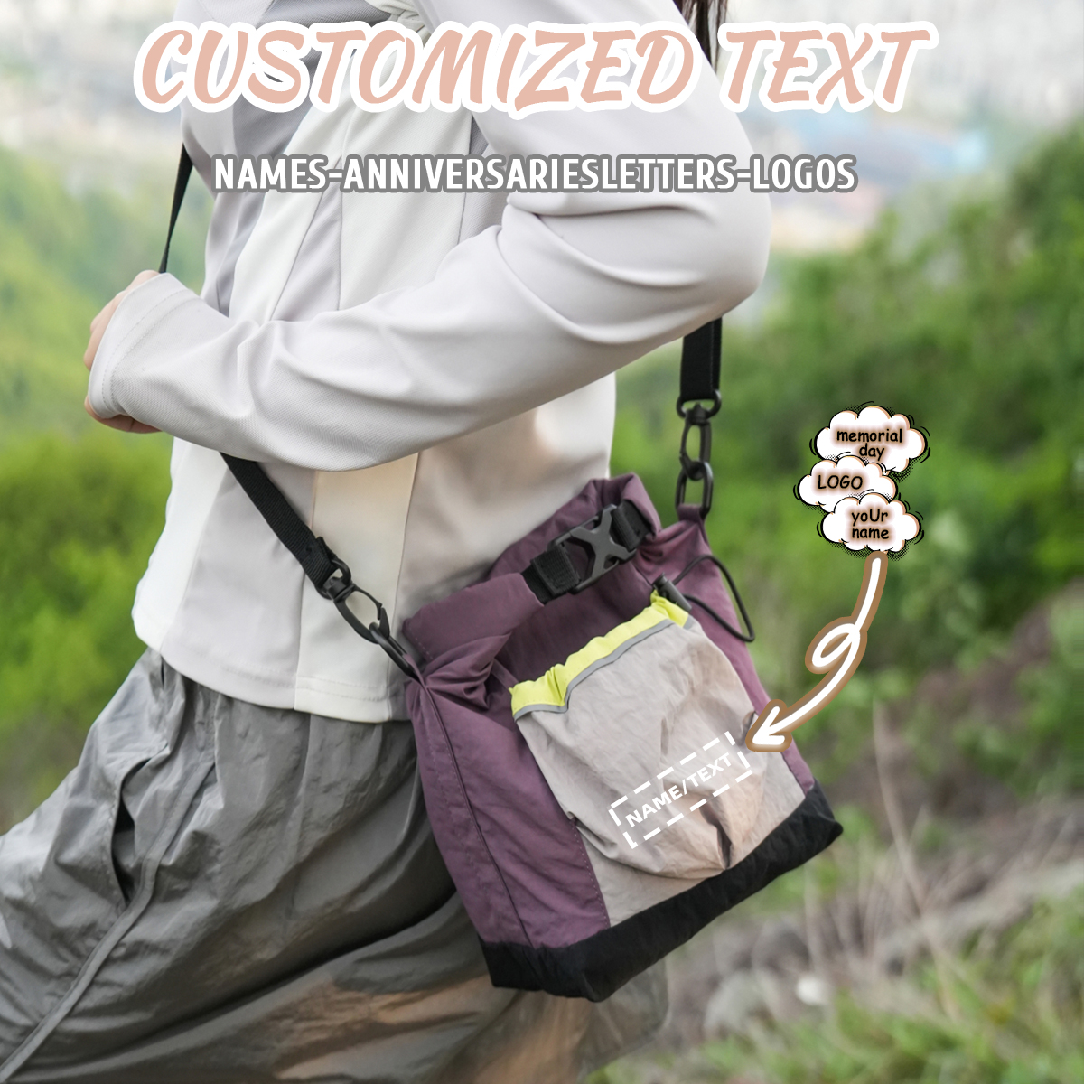 Women Bags Logo - Logo Customization Park Crossbody Bag for