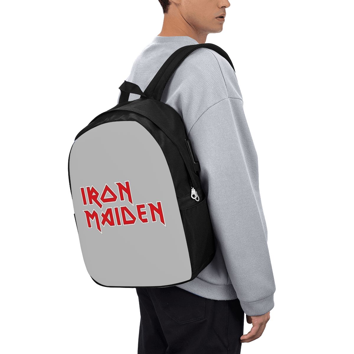 Woman In Bag - IronMaidens Backpack Travel Notebook Bag Computer