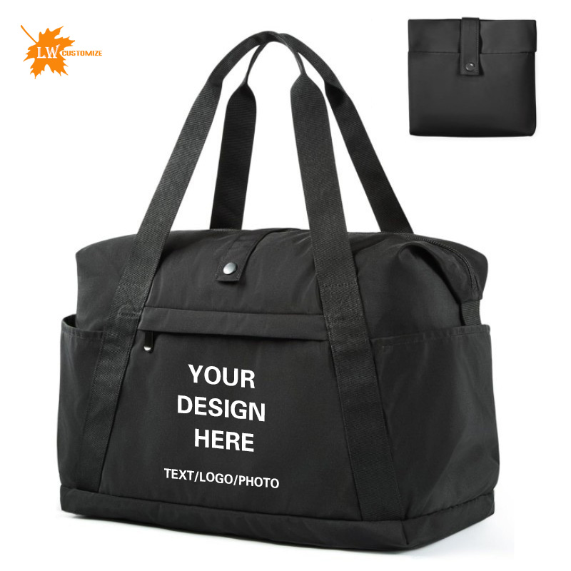 Women Bags Logo - Customized travel bag luggage bag printed