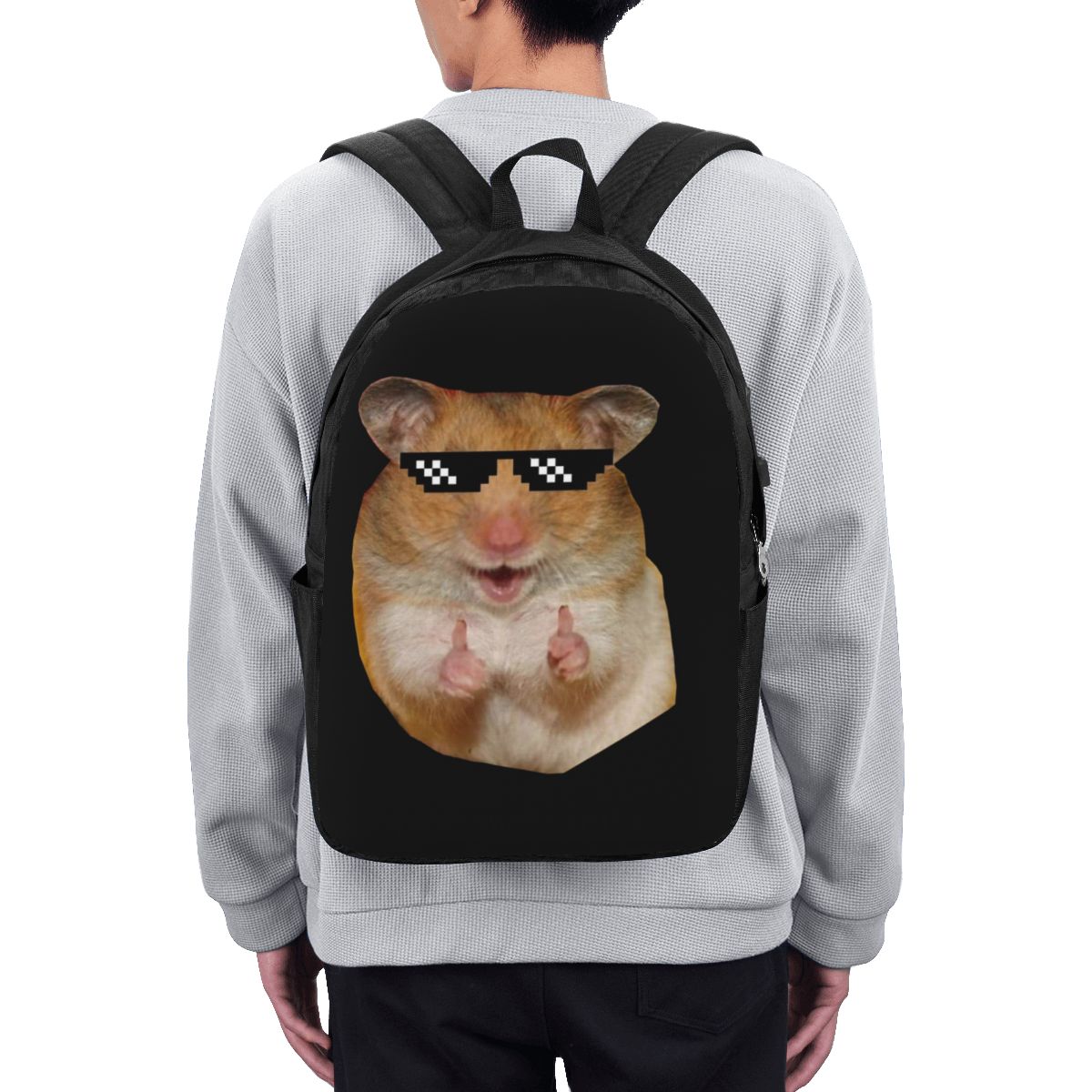 Funny Hamster Backpack Travel  - đánh giá và giá Woman In Bag