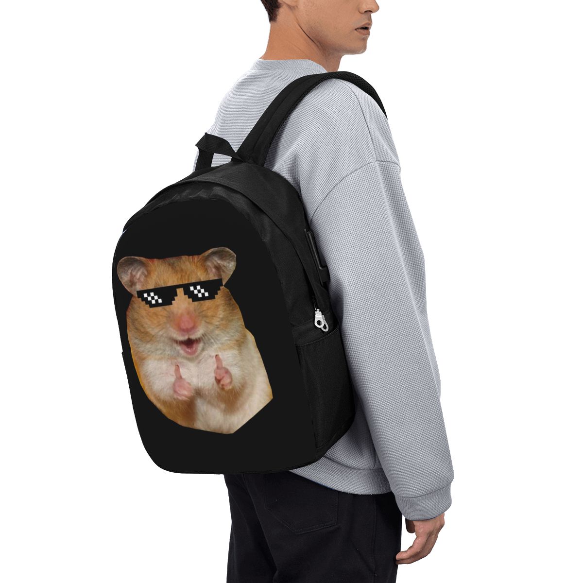 Funny Hamster Backpack Travel  - đánh giá và giá Woman In Bag