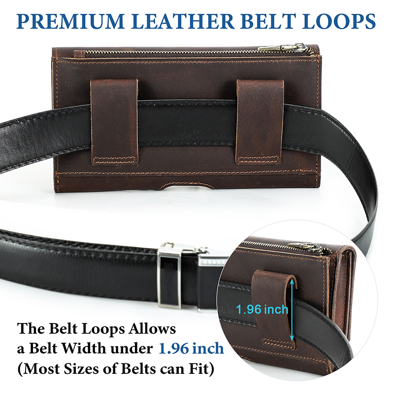 Cowhide Leather Waist Bag Phon - đánh giá và giá Saddle Bag Leather