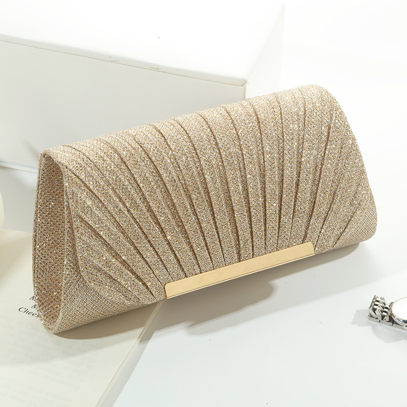 Shell Patterned Shiny Evening  - đánh giá và giá Flap Bag Envelope