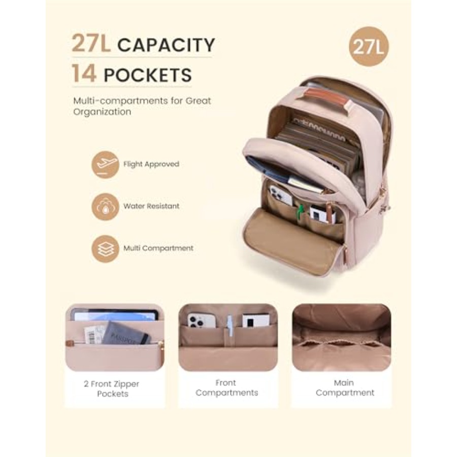 Laptop Backpack for Women with - đánh giá và giá Woman In Bag