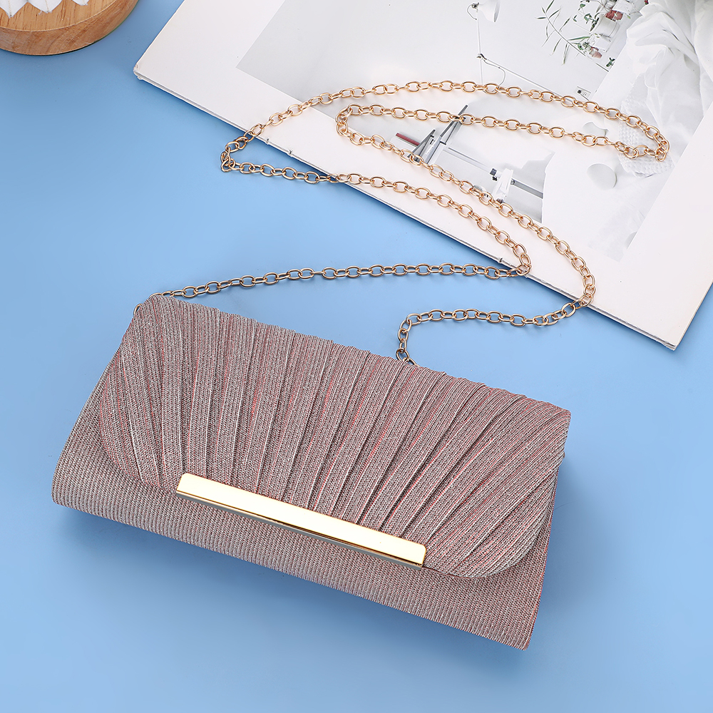 Luxury Shiny Metal Patch Envel - đánh giá và giá Flap Bag Envelope