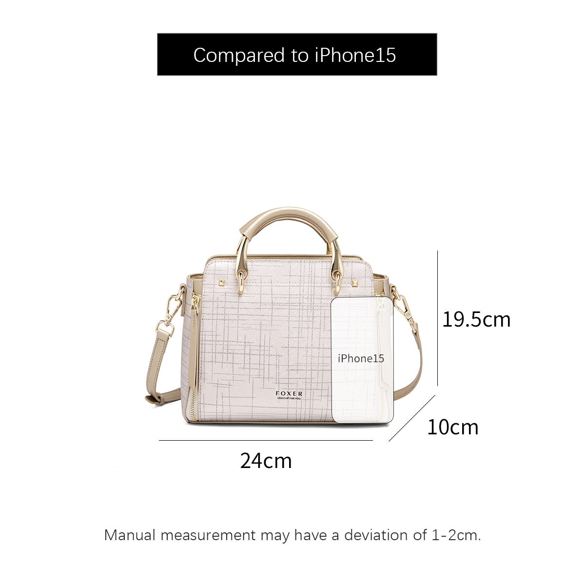 FOXER Lady's Shoulder Bag Luxu - đánh giá và giá Women'S Best Bags For Work