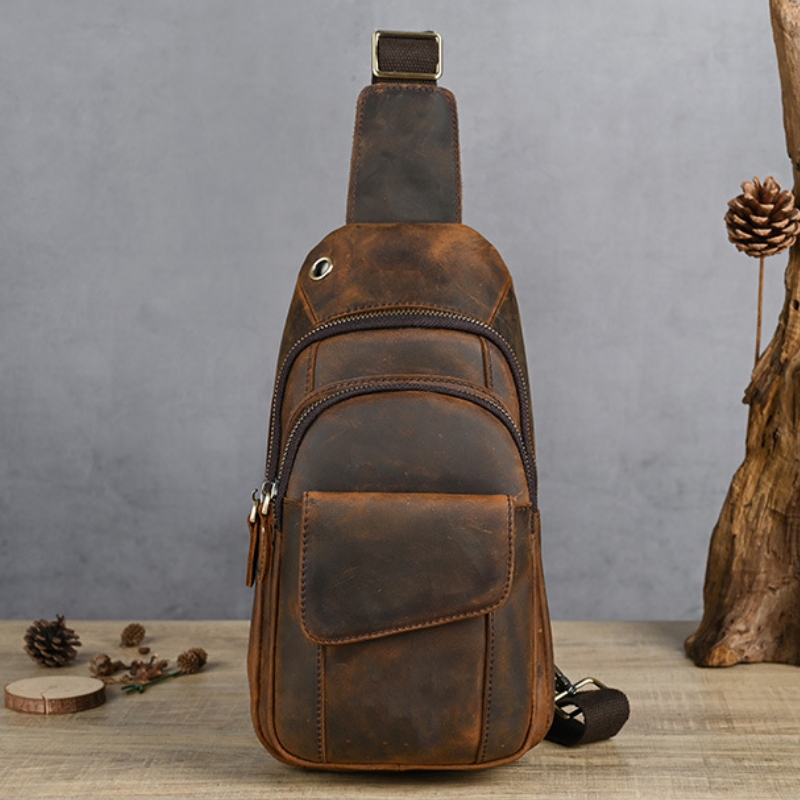 Designer Luxury Multifunction  - đánh giá và giá Saddle Bag Leather