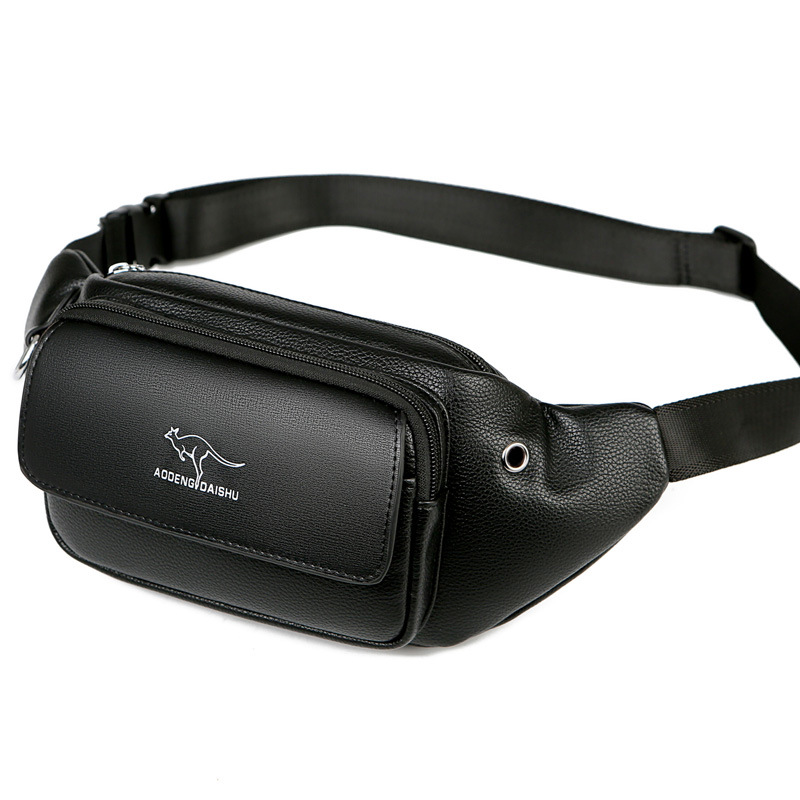 Luxury Brand Waist Bag Men Lea - đánh giá và giá Saddle Bag Leather