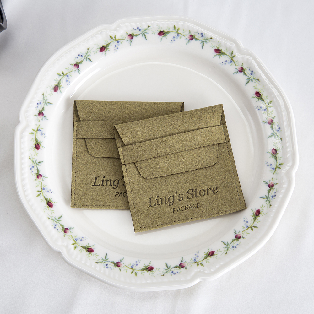 100Pcs Custom Logo Green Jewel - đánh giá và giá Flap Bag Envelope