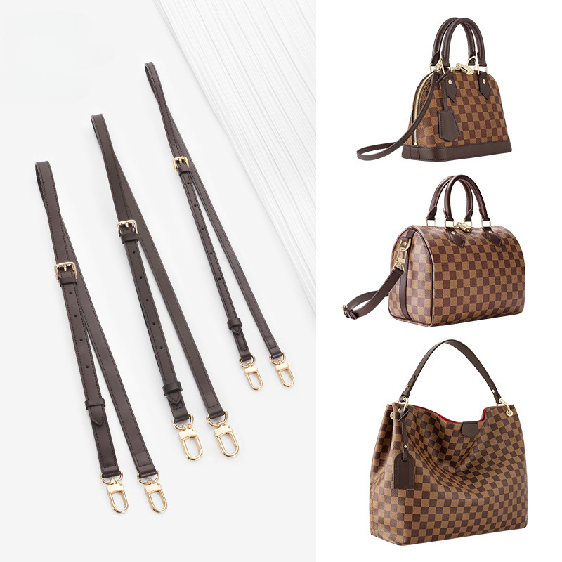 Dark Brown Replacement Leather - đánh giá và giá Women Bags Lv