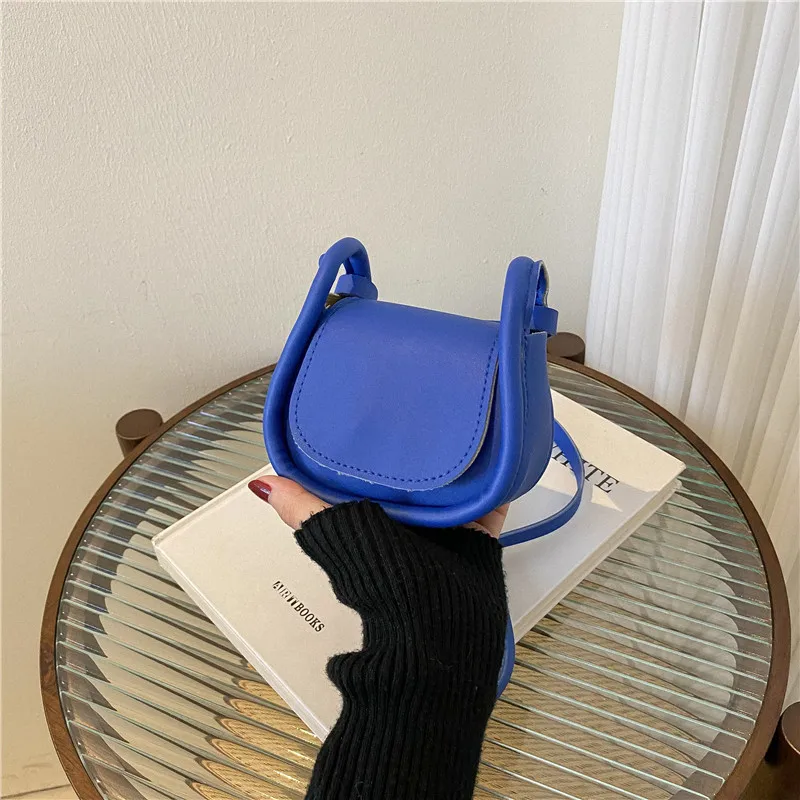 Candy Color Fashion PU Leather - đánh giá và giá Saddle Bag Leather