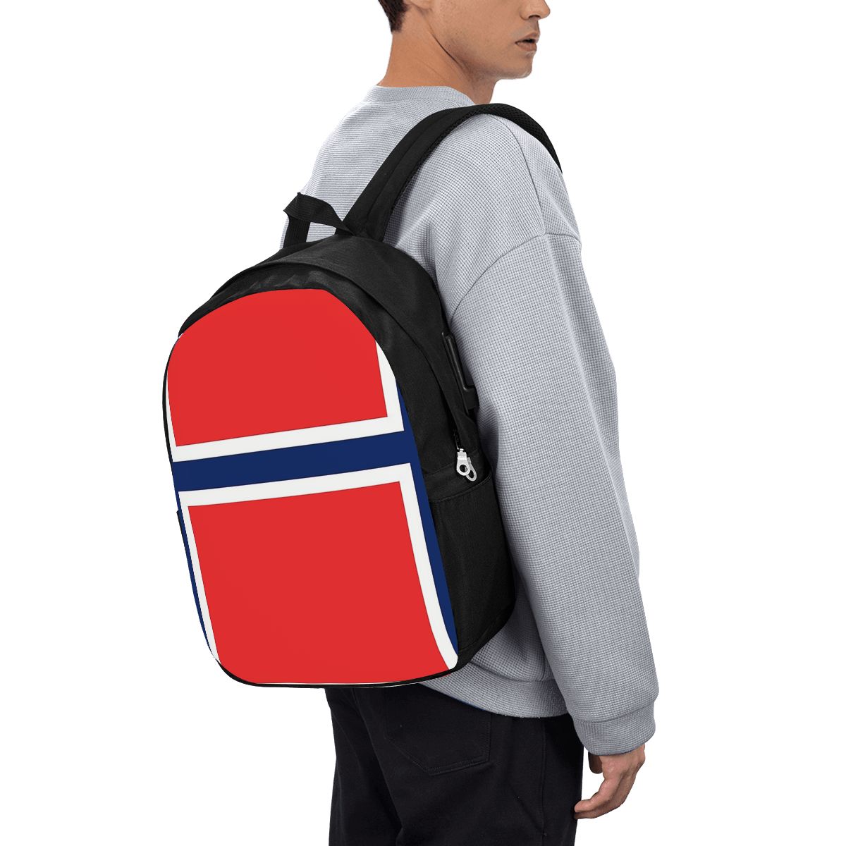 Norway Flag Backpack Travel No - đánh giá và giá Woman In Bag