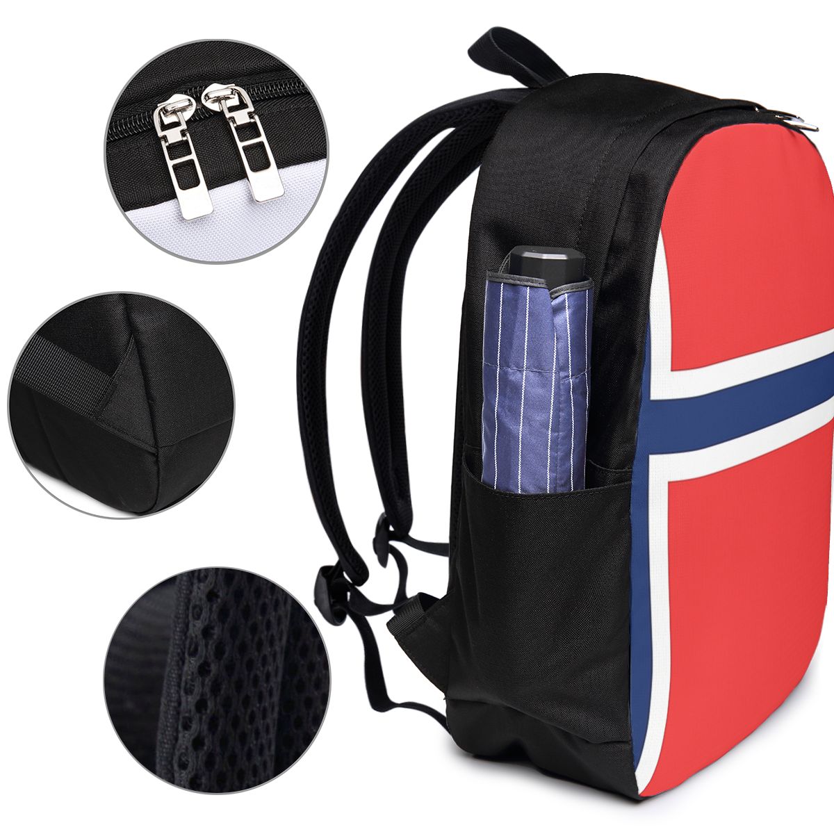 Norway Flag Backpack Travel No - đánh giá và giá Woman In Bag