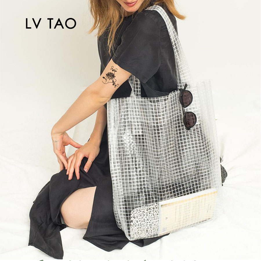 PVC Transparent Clear Bag, Sum - đánh giá và giá Women Bags Lv