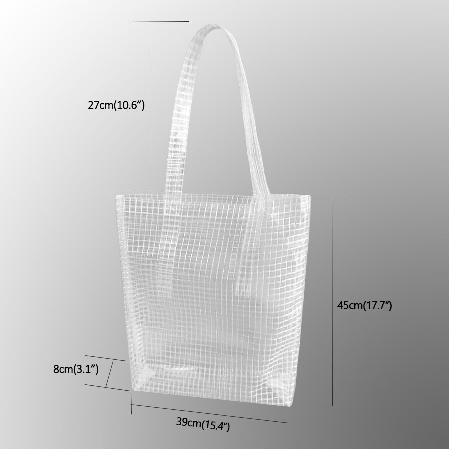 PVC Transparent Clear Bag, Sum - đánh giá và giá Women Bags Lv