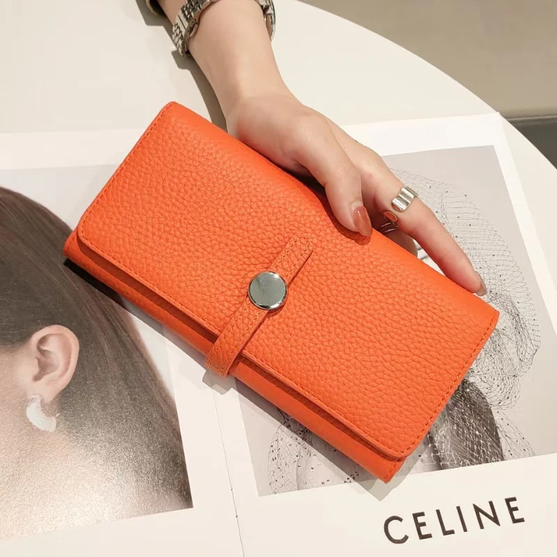 Genuine Leather Wallet Women L - đánh giá và giá Women Bags Lv