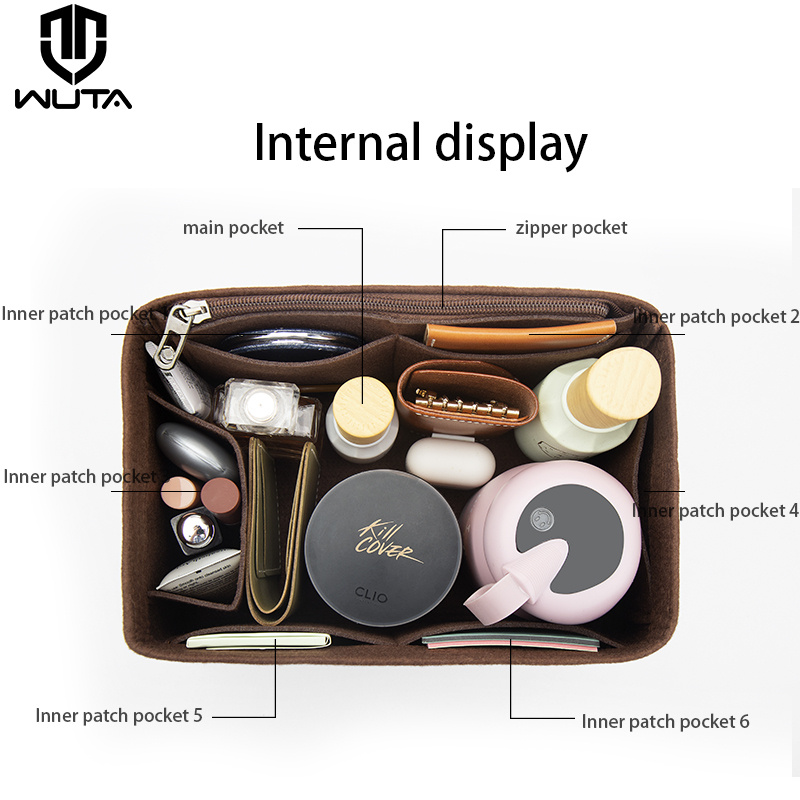 WUTA Felt Insert Bag Organizer - đánh giá và giá Women Bags Lv
