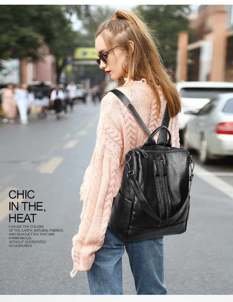 Women Soft Leather Backpack Sc - đánh giá và giá Women Bags For Office