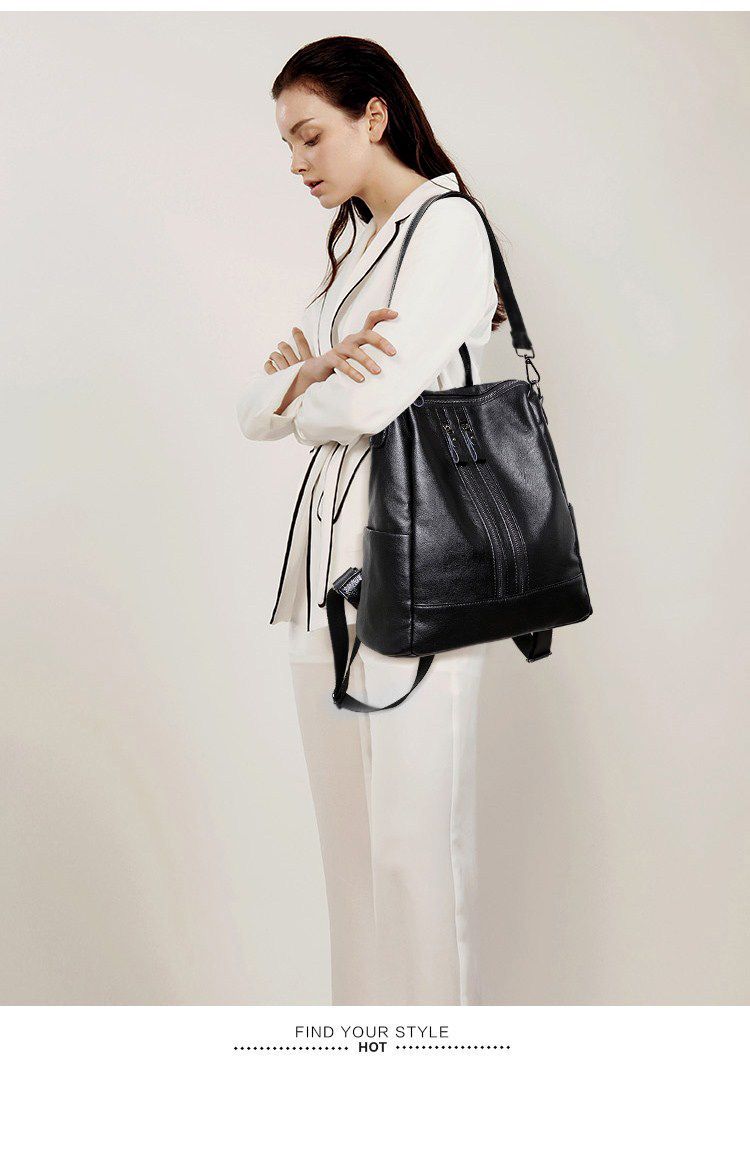 Women Soft Leather Backpack Sc - đánh giá và giá Women Bags For Office