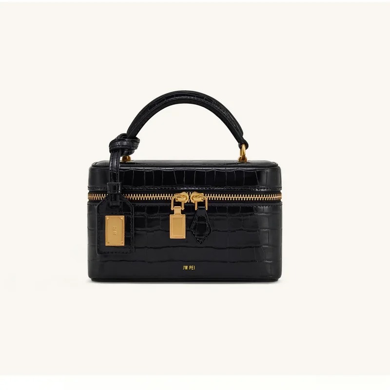 JW PEI Croc Embossed Small Box - đánh giá và giá Women Bags Lv
