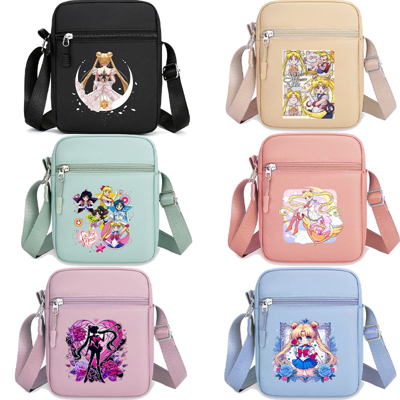 Sailor Moon Shoulder Bag Unise - đánh giá và giá Women'S Crossbody Bags
