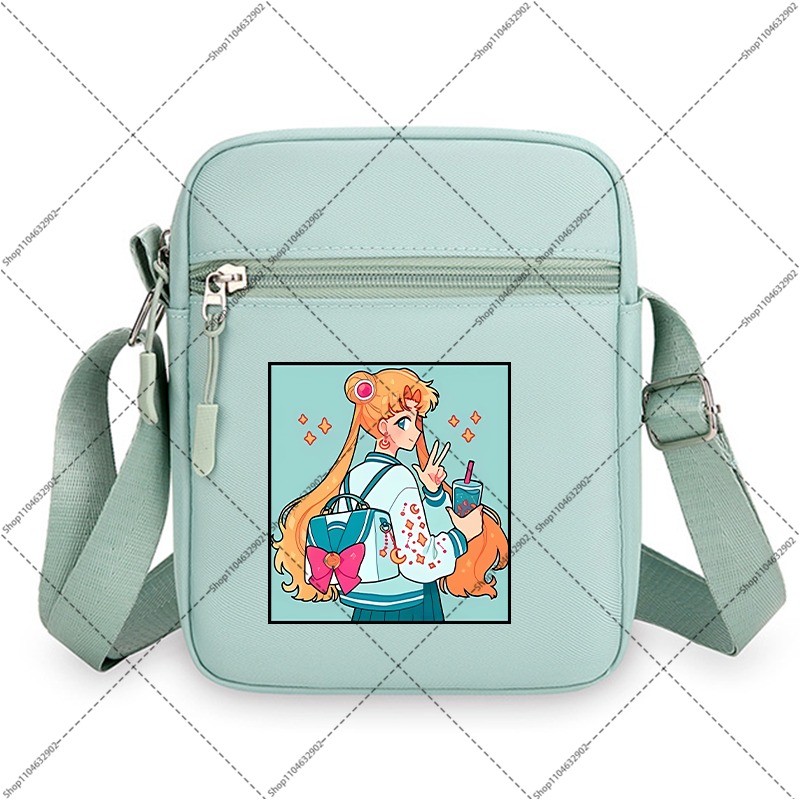 Sailor Moon Shoulder Bag Unise - đánh giá và giá Women'S Crossbody Bags