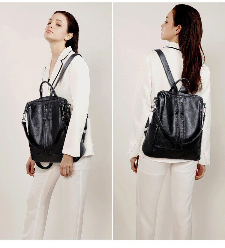 Women Soft Leather Backpack Sc - đánh giá và giá Women Bags For Office