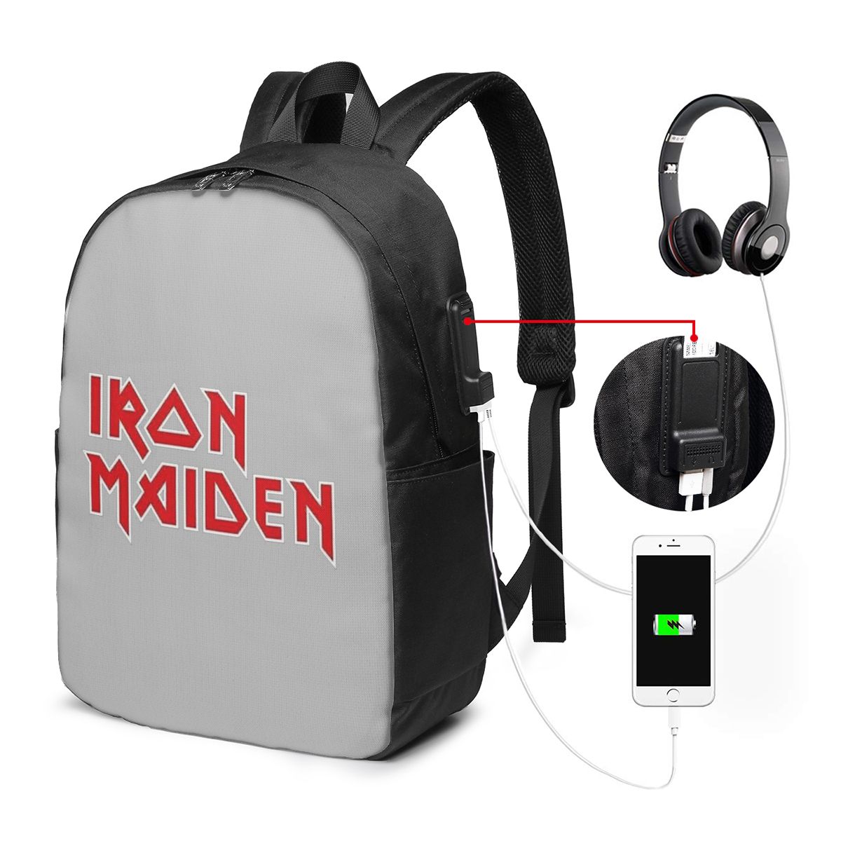 IronMaidens Backpack Travel No - đánh giá và giá Woman In Bag