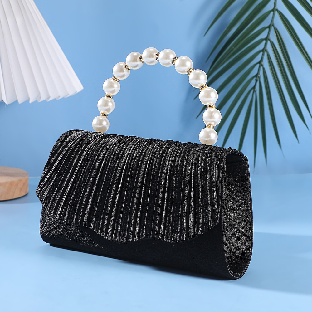 New pleated pearl handbag - el - đánh giá và giá Flap Bag Envelope