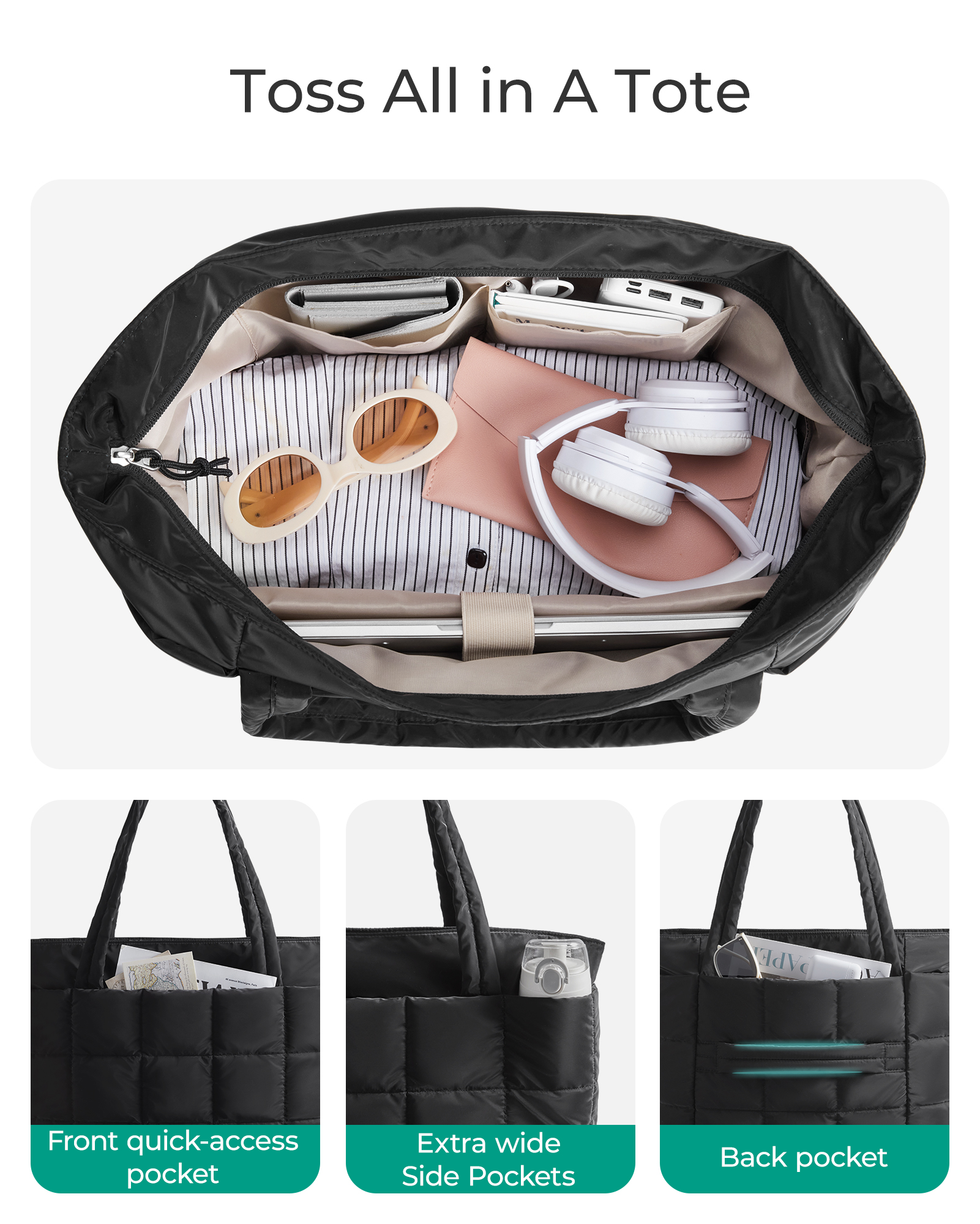 BAGSMART Travel Tote Bag Women - đánh giá và giá Women Bags For Office
