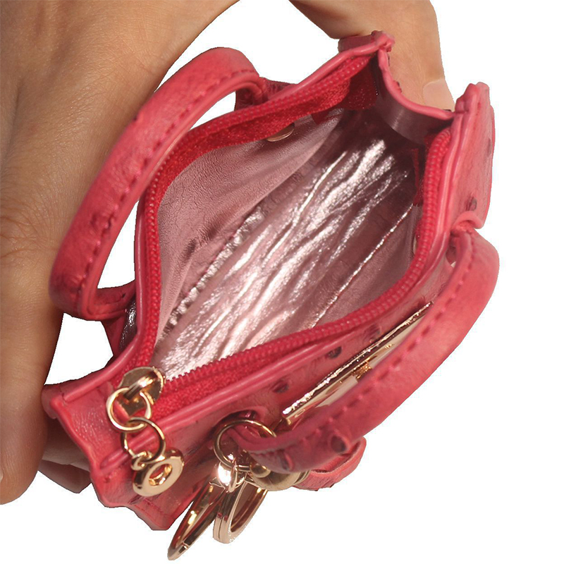 Multifunction Leather Key Bag  - đánh giá và giá Women Bags Mini