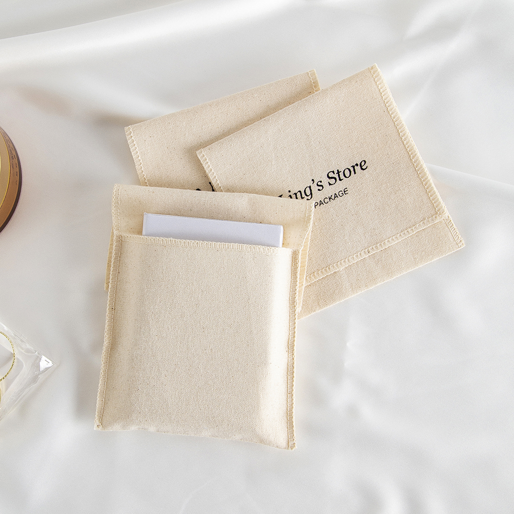 Custom Logo Canvas Cotton Musl - đánh giá và giá Flap Bag Envelope