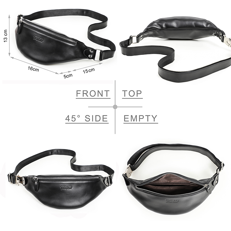 CONTACT'S Men Waist Packs Genu - đánh giá và giá Saddle Bag Leather