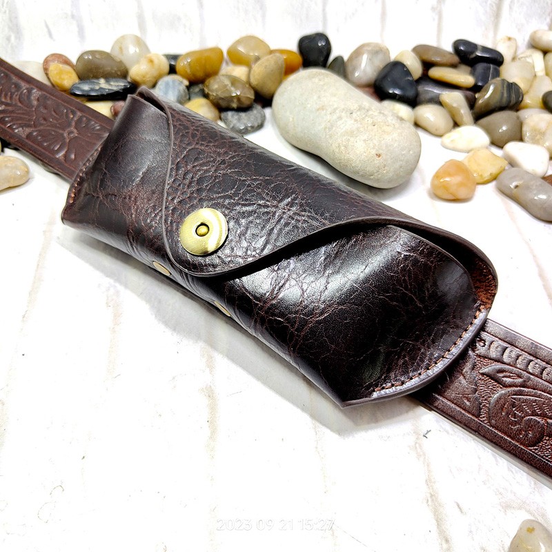 Blongk Glasses Case Waist Bag  - đánh giá và giá Saddle Bag Leather