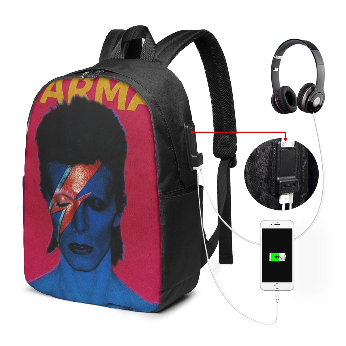 Davids Bowied Backpack Travel  - đánh giá và giá Woman In Bag