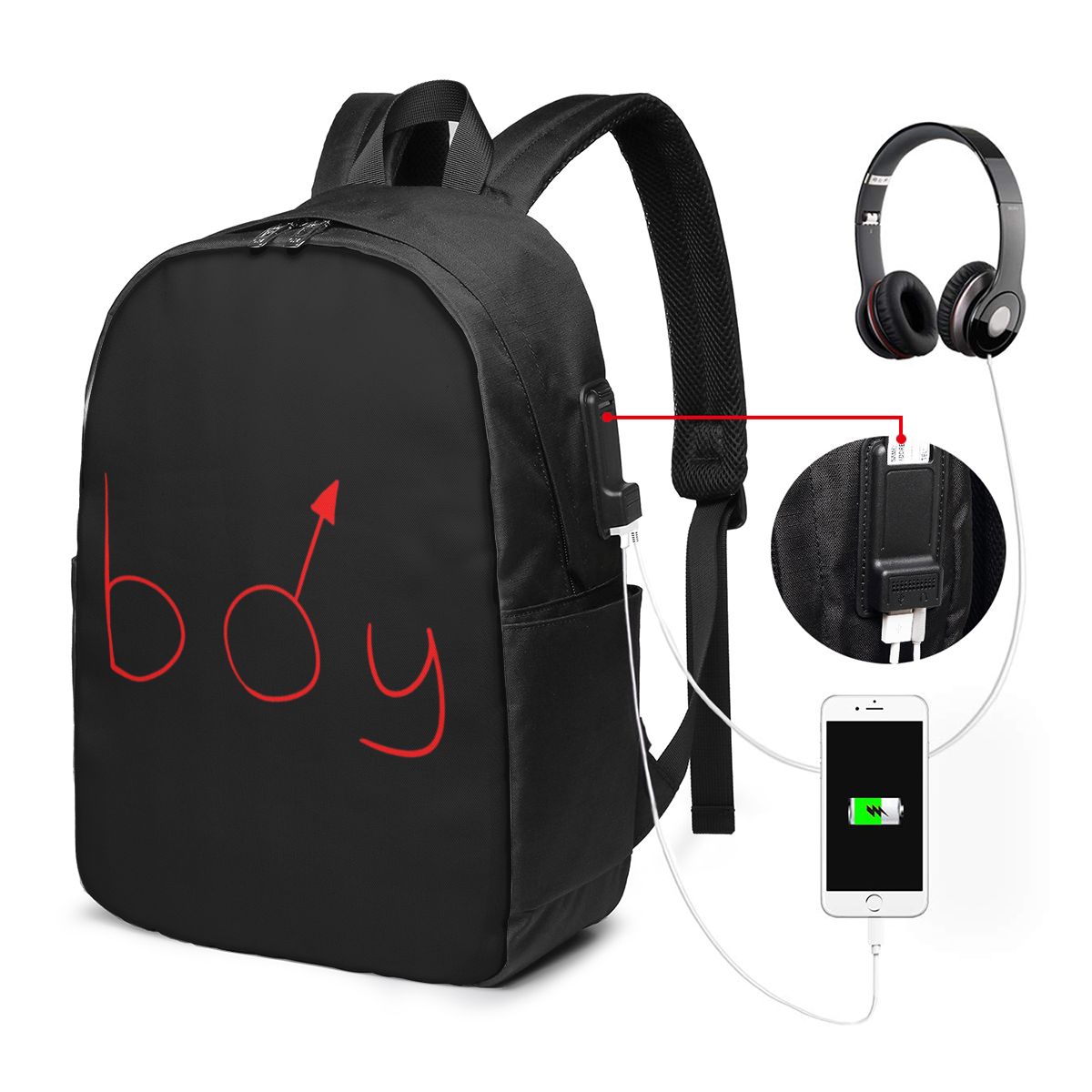 Boymoder Hat And Shirt Backpac - đánh giá và giá Women Bags For College