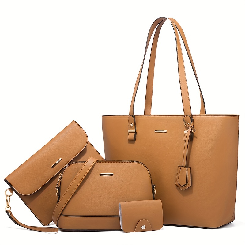 4pcs Fashion Women's Bag Sets  - đánh giá và giá Women'S Crossbody Bags