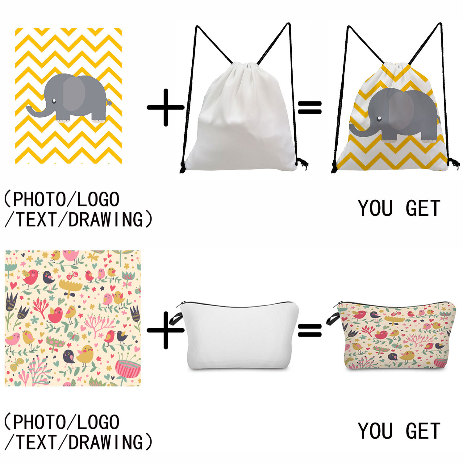 Personal Customize Women Draws - đánh giá và giá Women Bags Logo
