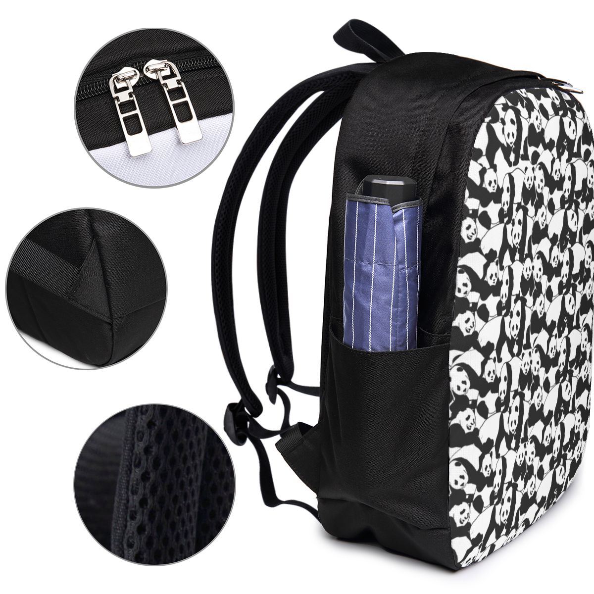Panda Pattern Backpack Travel  - đánh giá và giá Women Bags For College