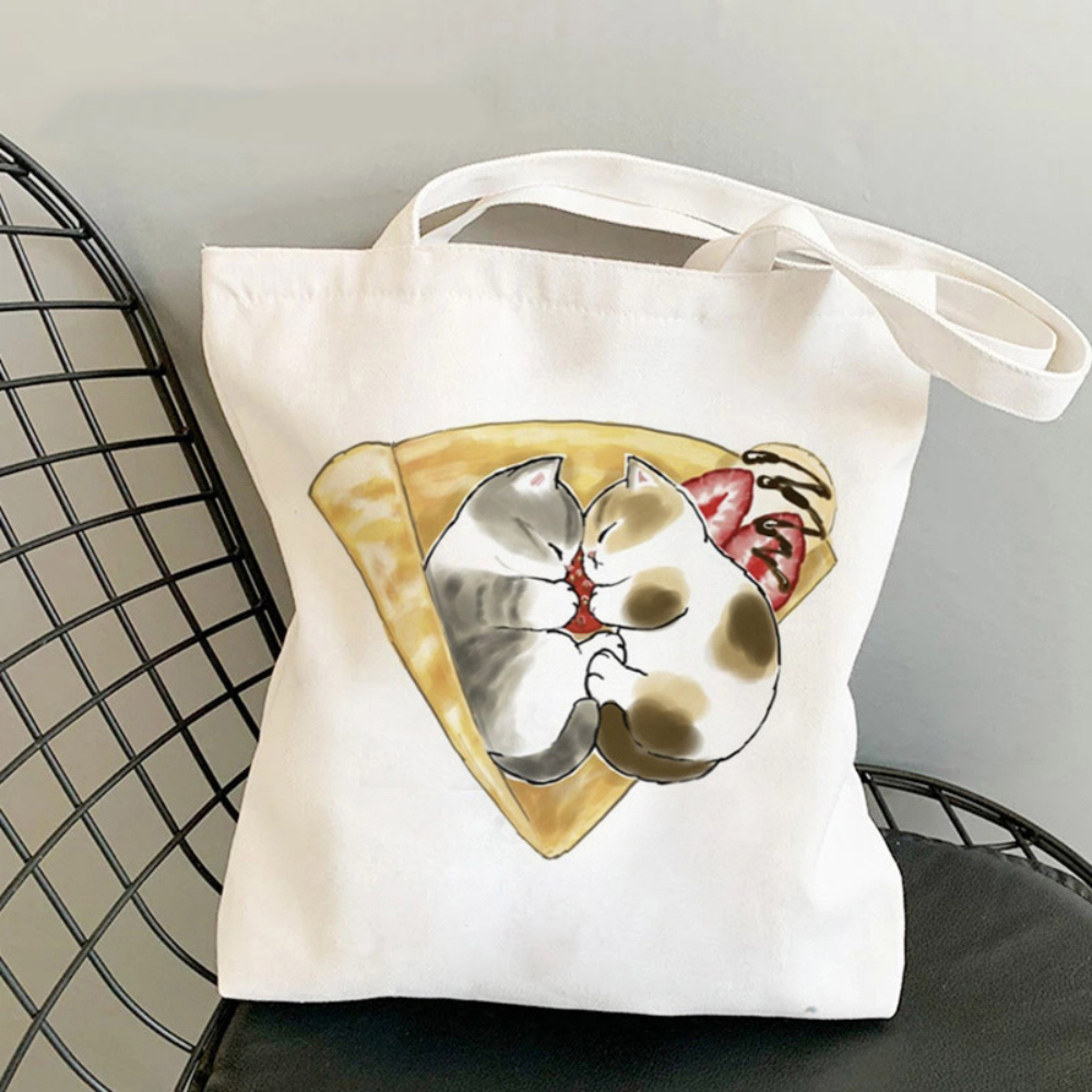 Kawai Cats and Food Creativity - đánh giá và giá Women Bags For Office