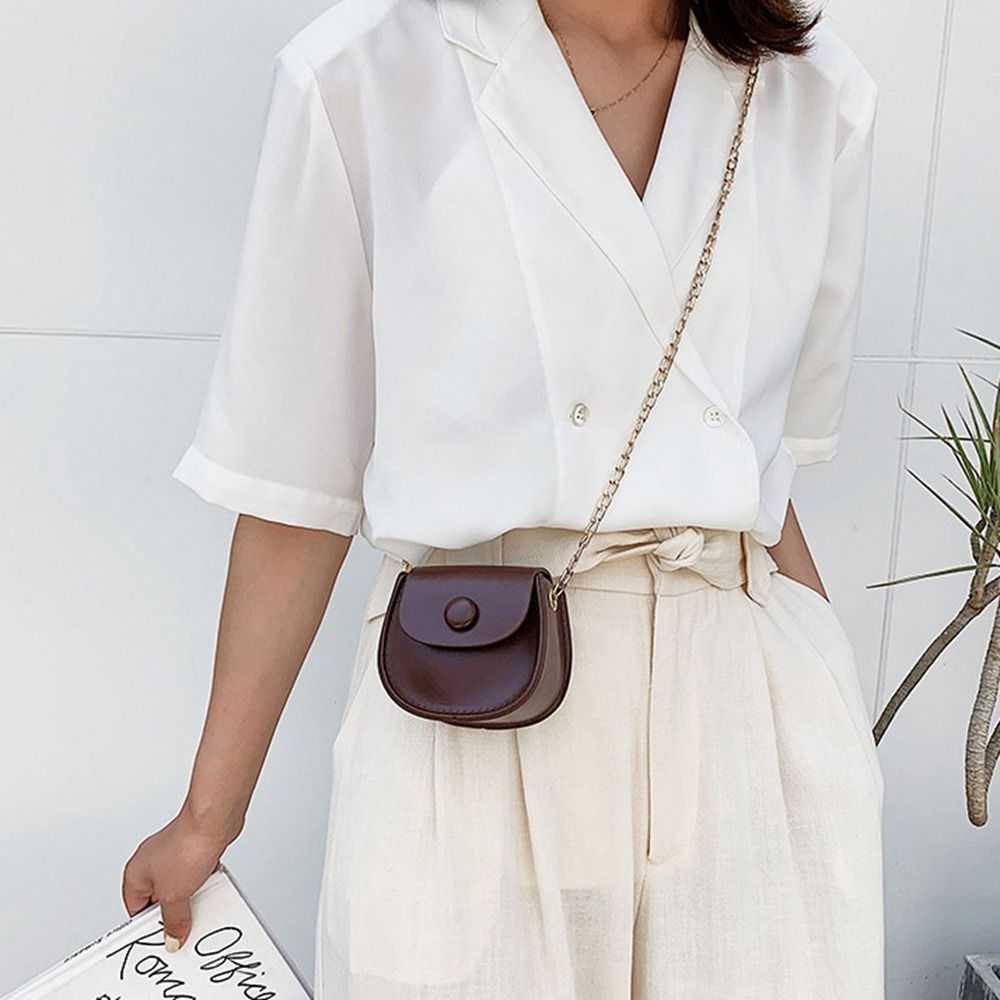 PU Leather Small Bag Coin Purs - đánh giá và giá Saddle Bag Leather
